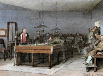 Illustration für die Kurzgeschichte Lebedyan von Ivan Turgenev aus der Sammlung A Sportsmans Sketches